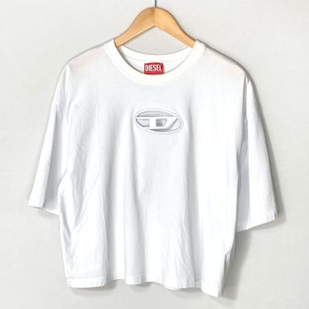 DIESEL ディーゼル 半袖Tシャツ カットソー T-ROWY-OD ホワイト