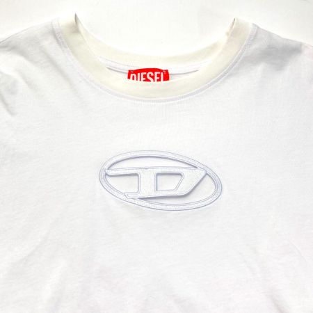  DIESEL ディーゼル 半袖Tシャツ カットソー T-ROWY-OD ホワイト サイズ M レディース