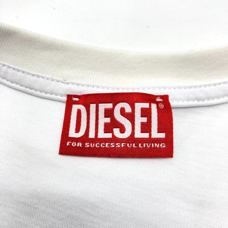  DIESEL ディーゼル 半袖Tシャツ カットソー T-ROWY-OD ホワイト サイズ M レディース