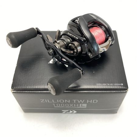  DAIWA ダイワ 22 ジリオン TW HD 1000XH L 00630133 ベイトリール 左ハンドル 箱付き