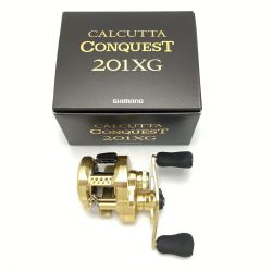 ☆☆ SHIMANO シマノ 22 カルカッタ コンクエスト 201XG 044419 ベイトリール 箱付き Bランク
