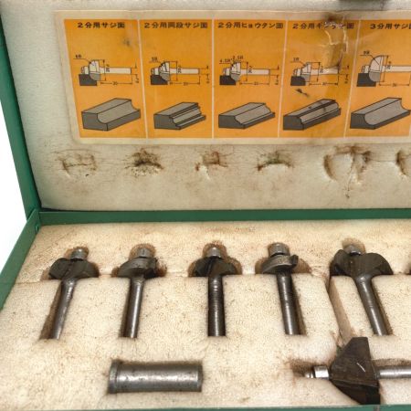  大日商株式会社 コーナービット 2分用・3分用 8本セット＋1本