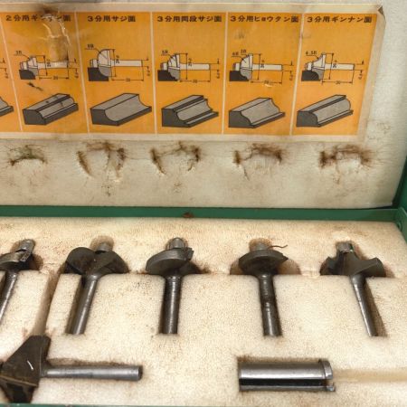  大日商株式会社 コーナービット 2分用・3分用 8本セット＋1本