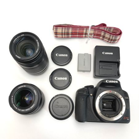  CANON キャノン EOS kiss X3 Wズームキット デジタル一眼レフカメラ