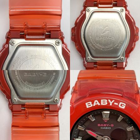  CASIO カシオ  Baby-G BGA-270S-4AJF レッド 腕時計 クォーツ レディース