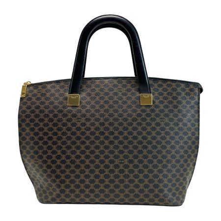  CELINE セリーヌ バッグ マカダム柄 MC98/1 ブラウン ストラップ有