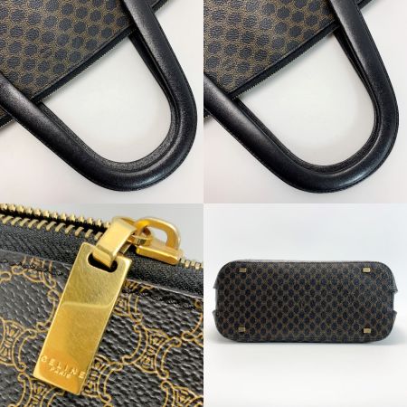  CELINE セリーヌ バッグ マカダム柄 MC98/1 ブラウン ストラップ有