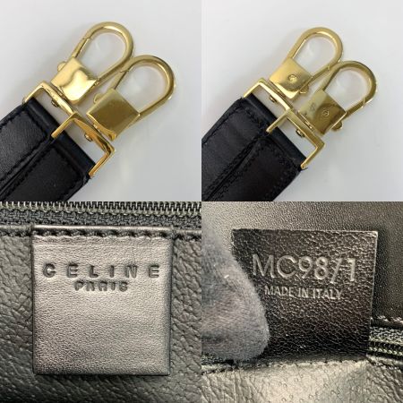  CELINE セリーヌ バッグ マカダム柄 MC98/1 ブラウン ストラップ有