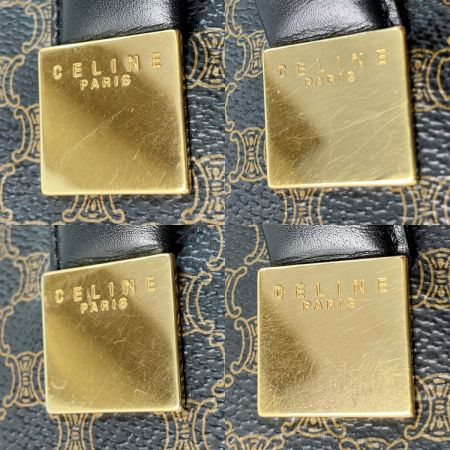  CELINE セリーヌ バッグ マカダム柄 MC98/1 ブラウン ストラップ有