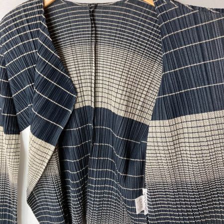  ISSEY MIYAKE イッセイミヤケ PLEATS PLEASE プリーツカーディガン PP03-J0857 ブラック サイズ 3 レディース
