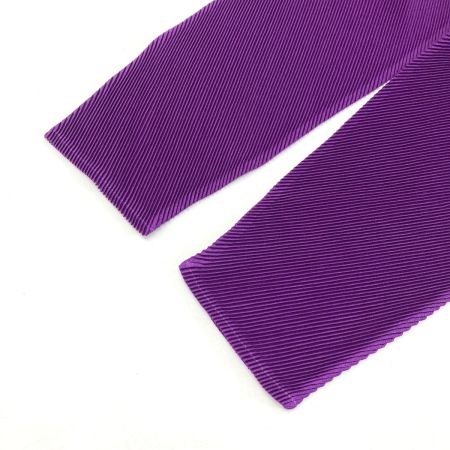  ISSEY MIYAKE イッセイミヤケ PLEATS PLEASE プリーツ カットソー PP21-FK103 パープル サイズ 3 レディース