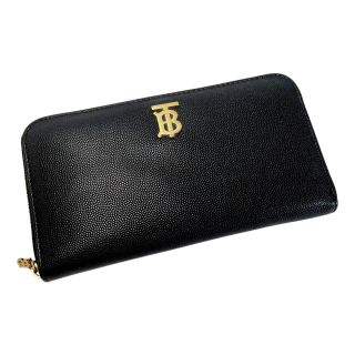 BURBERRY バーバリー TBロゴ エルモア 8023297 ブラック 長財布 