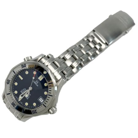  OMEGA オメガ シーマスター プロフェッショナルダイバー 300M 2552.80 ブルー 自動巻き ボーイズ  腕時計 箱