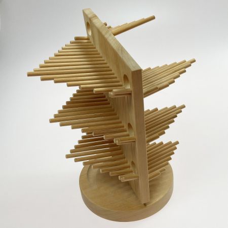   木製おもちゃ 三浦忠司 さざなみ〈中〉玉2個付き