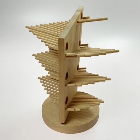   木製おもちゃ 三浦忠司 さざなみ〈中〉玉2個付き