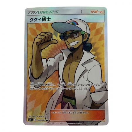   ポケモン ポケカ ククイ博士 066/060 SR