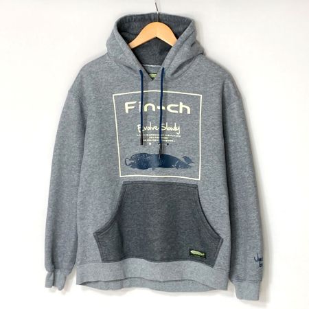  Fin-ch フィンチ パーカー サイズ M メンズ グレー
