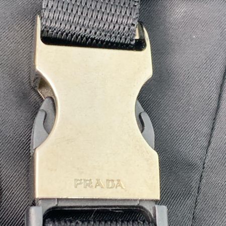 PRADA プラダ リュック 三角ロゴプレート V135 ブラック テスートナイロン ギャランティーカード付 