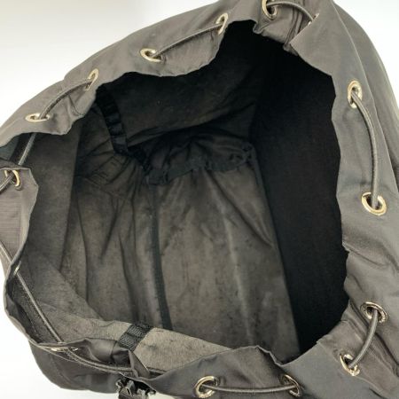 PRADA プラダ リュック 三角ロゴプレート V135 ブラック テスートナイロン ギャランティーカード付 