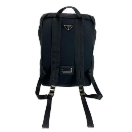 PRADA プラダ リュック 三角ロゴプレート V135 ブラック テスートナイロン ギャランティーカード付 
