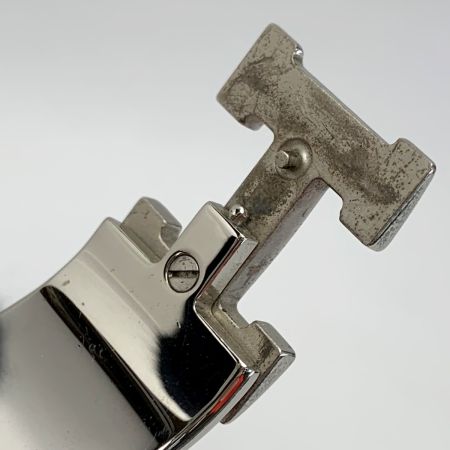  HERMES エルメス メタル ブラック Hバングル