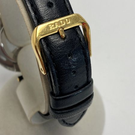  RADO ラドー クポール ダイヤスター デイト 129.3575.4 ブラック クォーツ メンズ 腕時計 COUPOLE