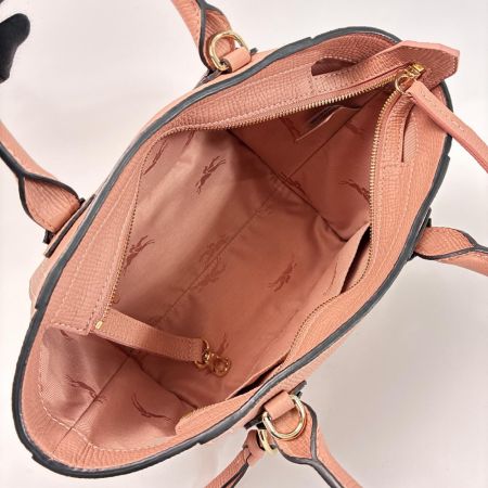 Longchamp ロンシャン 2WAYバッグ メールボックス 10103HTA633 ブラッシュ スラップ 保存袋付