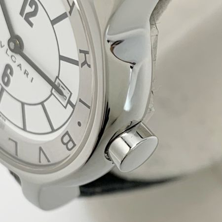 BVLGARI ブルガリ ソロテンポ レザー ST29S M63467 クォーツ レディース 腕時計