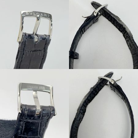  BVLGARI ブルガリ ソロテンポ レザー ST29S M63467 クォーツ レディース 腕時計