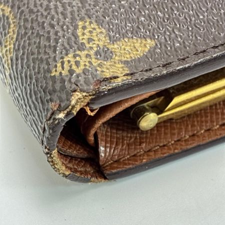 LOUIS VUITTON ルイヴィトン モノグラム ポルトモネ ビエ ヴィエノワ  M61663 2つ折り財布 がま口