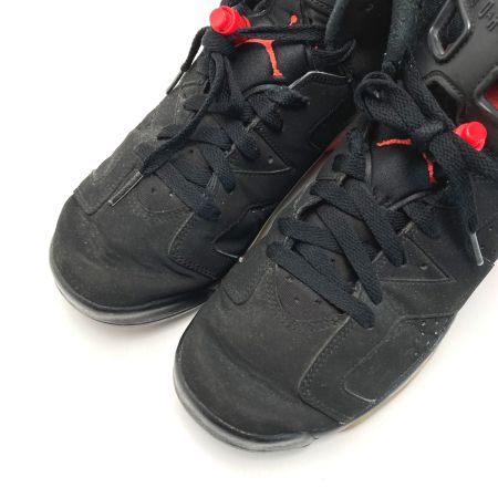  NIKE ナイキ AIR JORDAN 6 RETRO スニーカー 384665-060 ブラック×オレンジ SIZE 25cm レディース