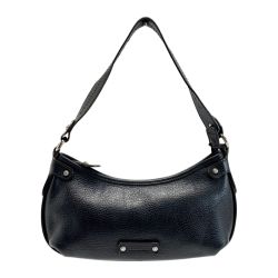 ☆☆ Salvatore Ferragamo サルヴァトーレフェラガモ セミショルダーバッグ EY-21 8414 ブラック レザー レディース Bランク