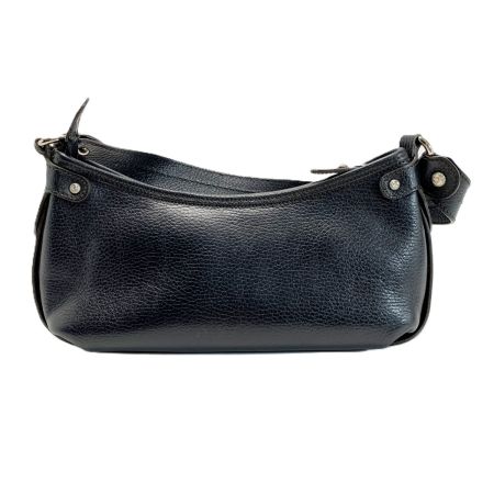  Salvatore Ferragamo サルヴァトーレフェラガモ セミショルダーバッグ EY-21 8414 ブラック レザー レディース