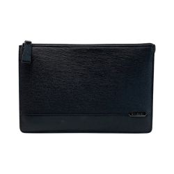 ☆☆ BVLGARI ブルガリ セルペンティ スカリエマン セカンドバッグ ブラック レザー クラッチバッグ Bランク