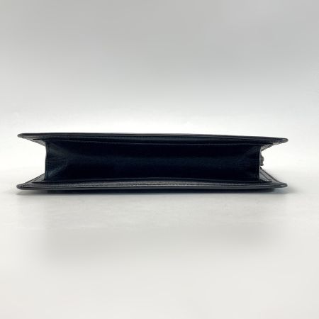  BVLGARI ブルガリ セルペンティ スカリエマン セカンドバッグ ブラック レザー クラッチバッグ