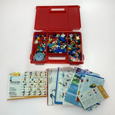  LaQ LaQセット ケース込み 1.32kg 知育玩具