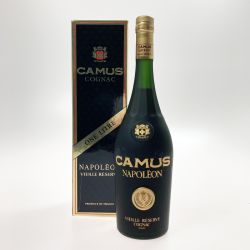 ☆☆ CAMUS カミュ ナポレオン ヴィエイユ リザーブ 1000ml 40度 コニャック ブランデー 古酒 箱有 NAPOLEON Sランク 未開栓