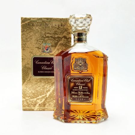  Canadian Club カナディアンクラブ クラシック 12年 750ml 40度 ウイスキー 古酒 箱有 Classic 未開栓