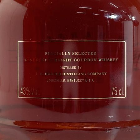 I.W.HARPER アイダブリューハーパー プレジデント リザーブ 750ml 43度 バーボン 古酒 箱・替え栓有 未開栓
