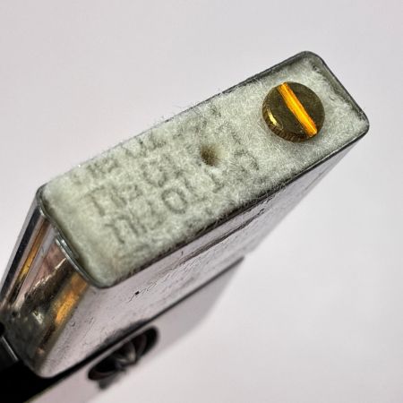 ZIPPO ジッポー オイルライター 2001年製 1941レプリカ 純銀メタル クロス No.466 ケース有