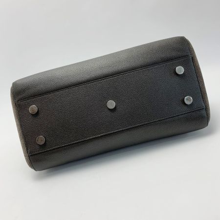  SAINT LAURENT(Yves Saint Laurent) グレー レザー×スウェード グレー 2WAYバッグ レディース