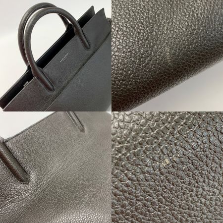  SAINT LAURENT(Yves Saint Laurent) グレー レザー×スウェード グレー 2WAYバッグ レディース