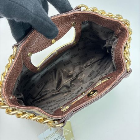 MICHAEL KORS マイケルコース クラッチバッグ カーフレザー 30F71SGC1H タイガー レディース ゴールド金具 保存袋有