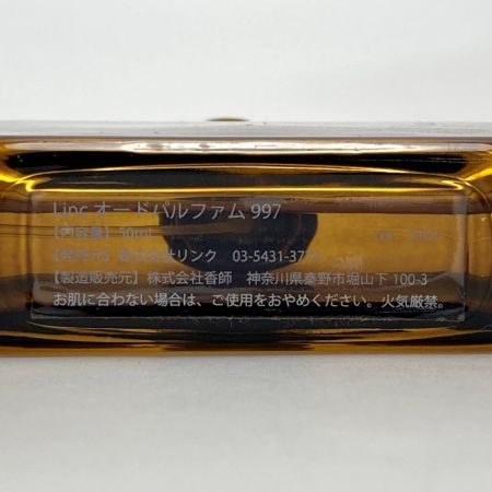  LINC ORIGINAL MAKERS No.997 オードパルファム 50ml 香水 箱有