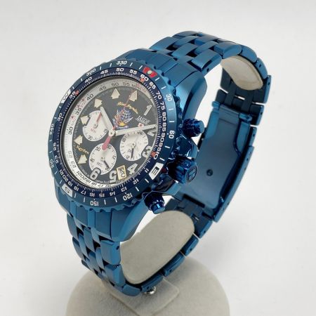  Kentex ブルーインパルス オールチタン クロノグラフ 1996本限定 S683M-07 クォーツ メンズ 腕時計