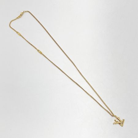  LOUIS VUITTON ルイヴィトン LV トゥイッグ ネックレス MP2456 ゴールド メタル ペンダント