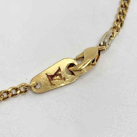  LOUIS VUITTON ルイヴィトン LV トゥイッグ ネックレス MP2456 ゴールド メタル ペンダント