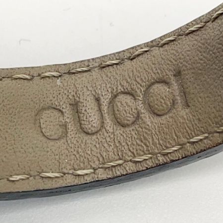  GUCCI グッチ バングル ブラック 6600L クオーツ 腕時計 レディースウォッチ