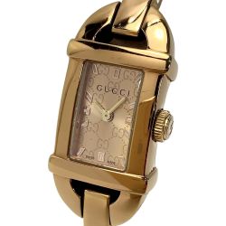 ☆☆ GUCCI グッチ バングル  6800L クォーツ レディース 腕時計 Cランク