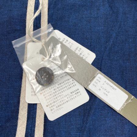  08Mab ゼロハチマブ リネンジャケット F-221HF427 ネイビー SIZE フリー レディース